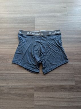 Columbia Men's Boxer Briefs with Logo Waistband